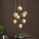 lustre moderne à led pour éclairage intérieur suspendu