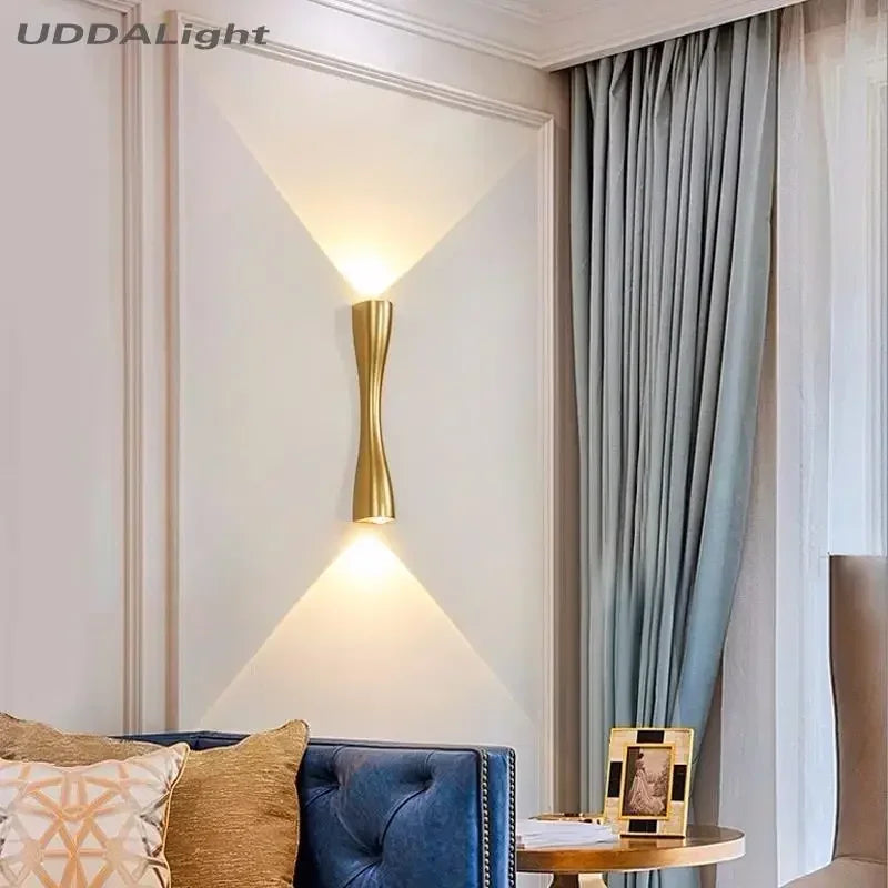 Applique murale extérieures en aluminium porche lumières IP65 étanche éclairage à la maison Cree Led de haute qualité