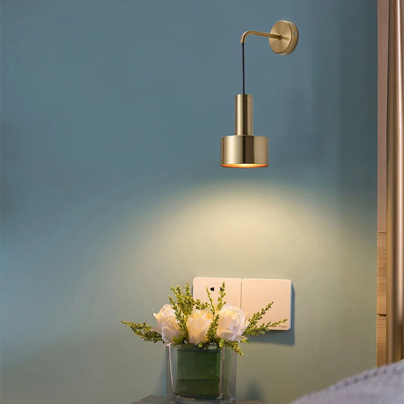 Applique murale LED avec abat-jours suspendu - vue 6 sur 10