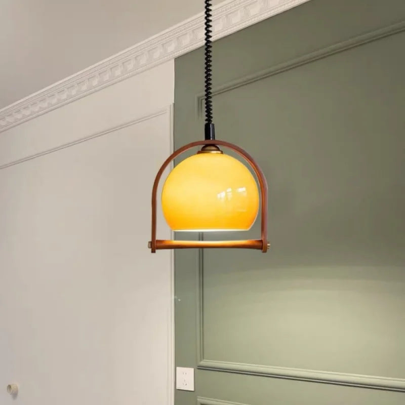 lustre en verre médiéval pour éclairage suspendu décoratif - vue 3 sur 7
