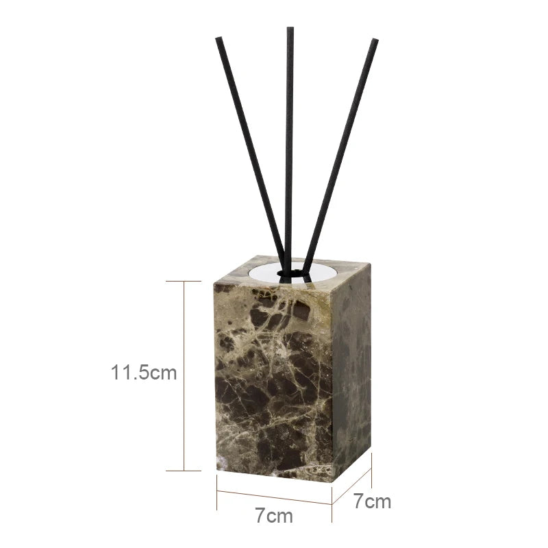 accessoires de salle de bain en marbre naturel ensemble luxe - vue 22 sur 27