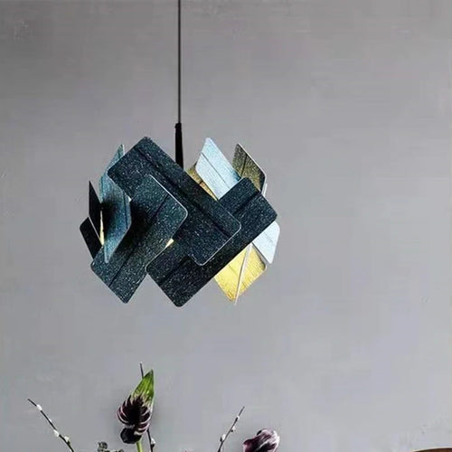 lampes suspendues en bois créatives avec cordon réglable