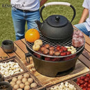 Théière japonaise en fonte avec infuseur inox intégré