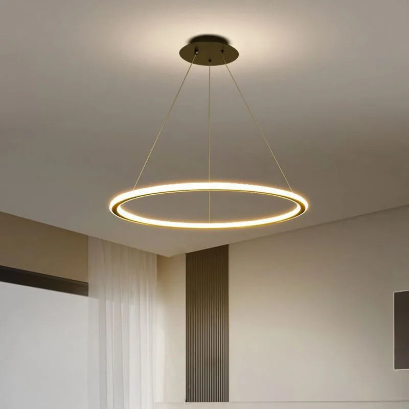 suspension moderne à LED pour décoration intérieure élégante - vue 6 sur 22