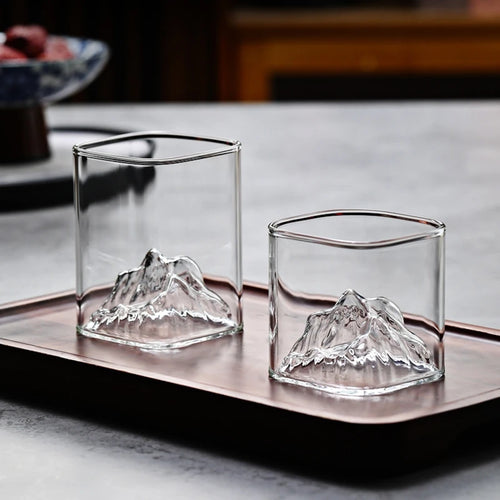 Verre style montagne whisky multifonction boissons chaudes froides