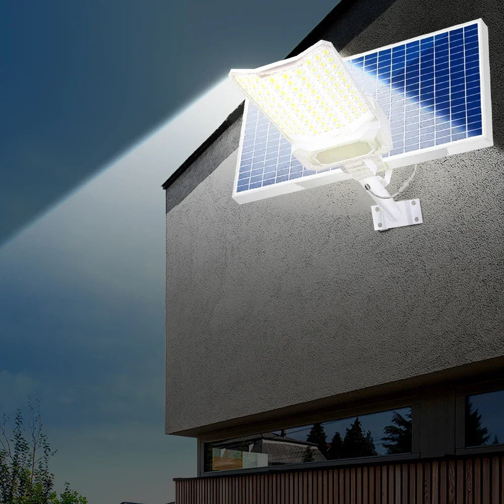 lampadaire led solaire super lumineux pour extérieur et jardin - vue 5 sur 11