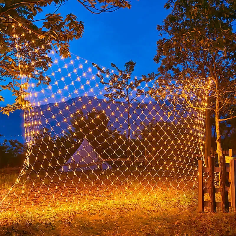 guirlande lumineuse de noël à led pour décorations festives et jardin - vue 2 sur 10