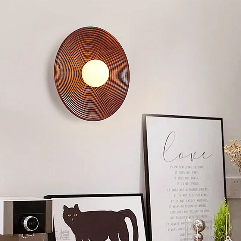 applique murale en bois nordique pour décoration intérieure - vue 3 sur 8
