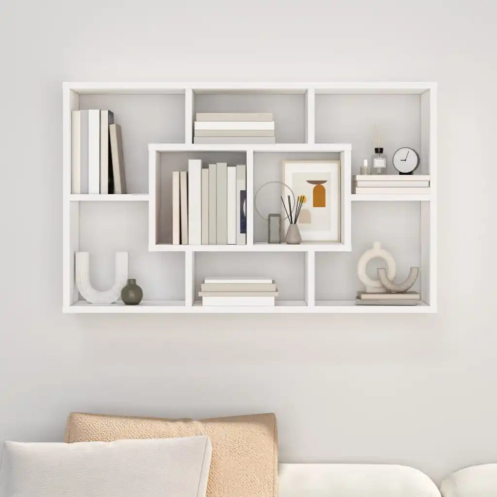 étagère murale en bois ingénierie moderne design simple pour intérieur - vue 6 sur 6