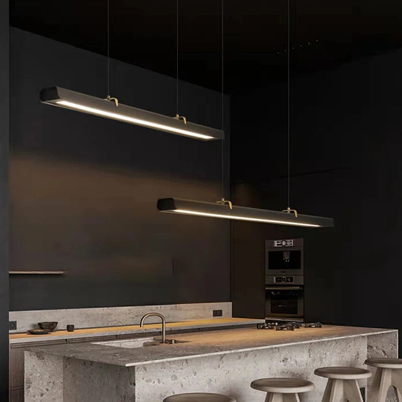 plafonnier led suspendu design minimaliste luminaire décoratif fil réglable