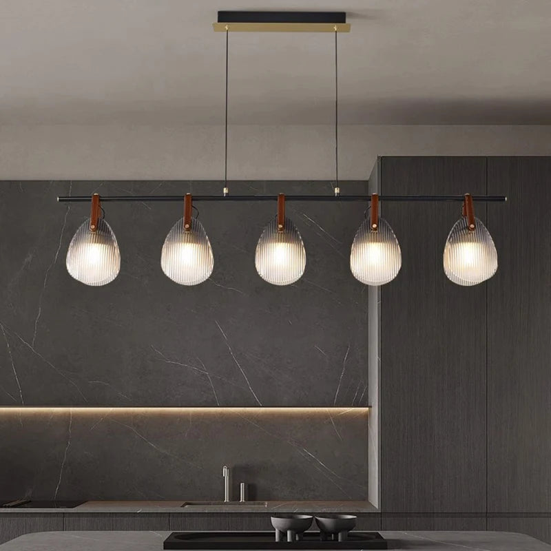 Lustre design led suspendues moderne décoratif intérieur
