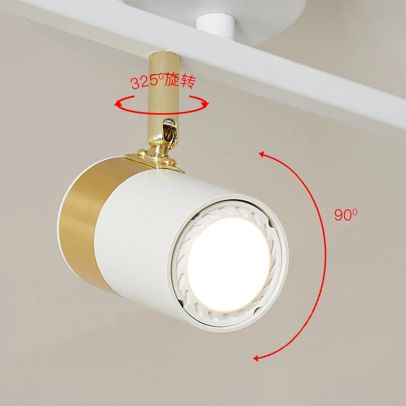 applique murale led moderne à 3 têtes éclairage intérieur polyvalent - vue 6 sur 10