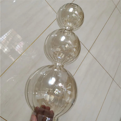 lustre en verre design chinois décoration esthétique pour intérieur