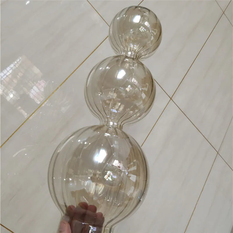 lustre en verre design chinois décoration esthétique pour intérieur - vue 11 sur 12