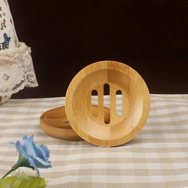 boîte à savon en bambou naturel pour salle de bain - vue 11 sur 11