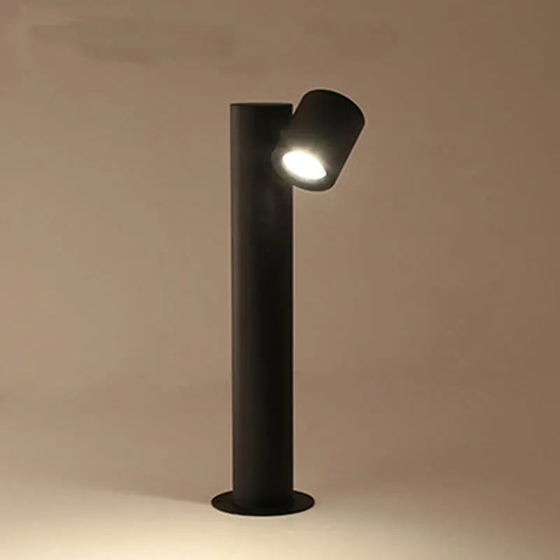lampe led extérieure rotative étanche pour jardin et parc - vue 3 sur 7