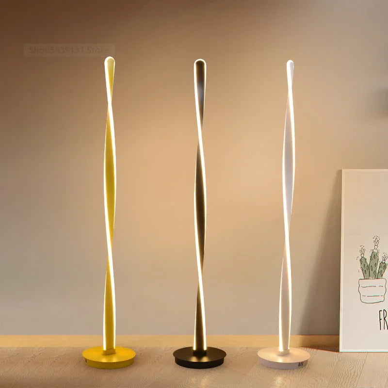 lampadaire led moderne à intensité variable pour décoration intérieure - vue 8 sur 10