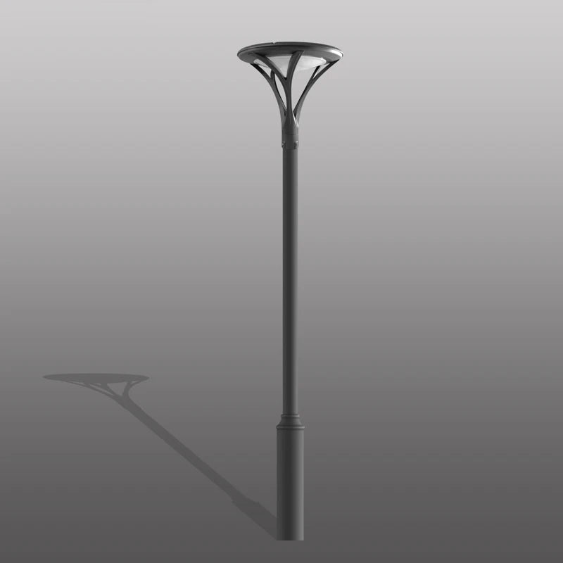 lampadaire moderne à éclairage led pour jardin