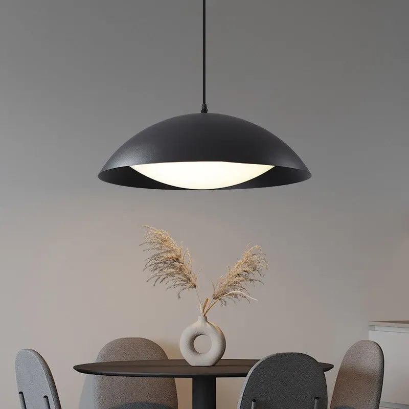 Suspension LED au design nordique moderne en fer - vue 4 sur 10