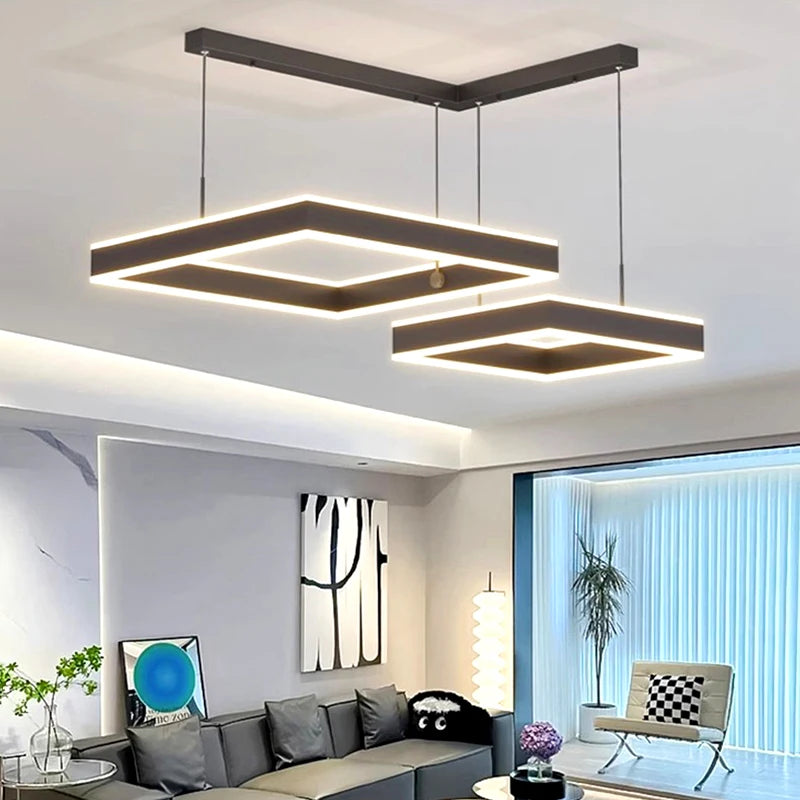 suspension moderne led pour éclairage intérieur - vue 7 sur 10