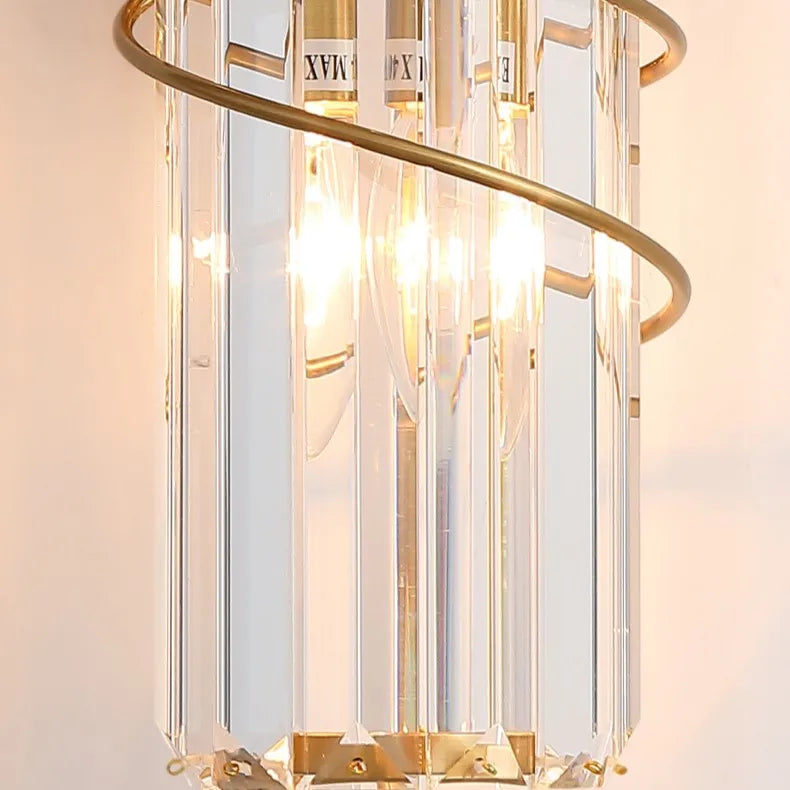 applique murale led cristal post-moderne simple décorative - vue 7 sur 7
