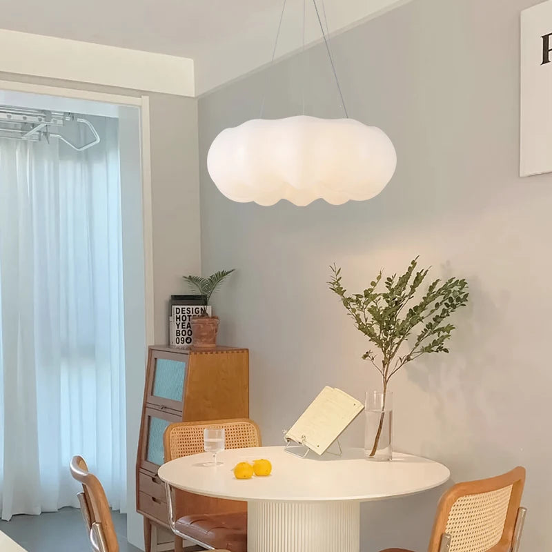 lustre moderne en forme de nuage pour décoration intérieure - vue 4 sur 10