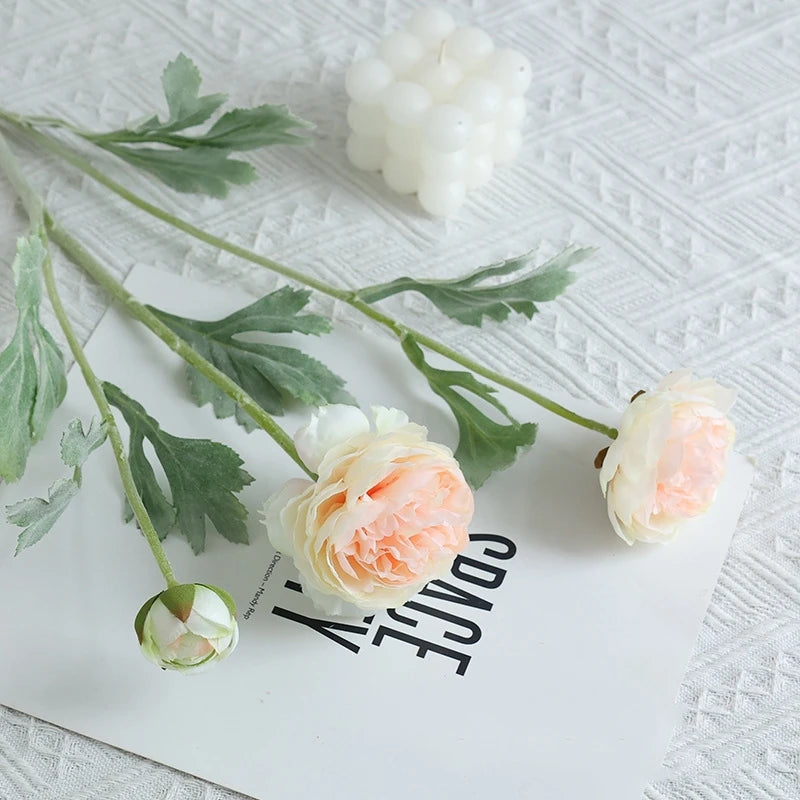 petit bouquet de fleurs artificielles pour décoration de mariage hiver - vue 11 sur 12