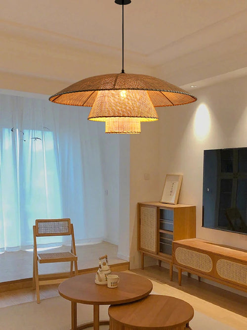 lustre japonais personnalisé pour décoration zen et ambiance raffinée