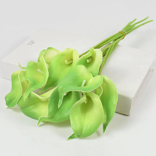 lot de fleurs artificielles lys calla pour mariage et décoration