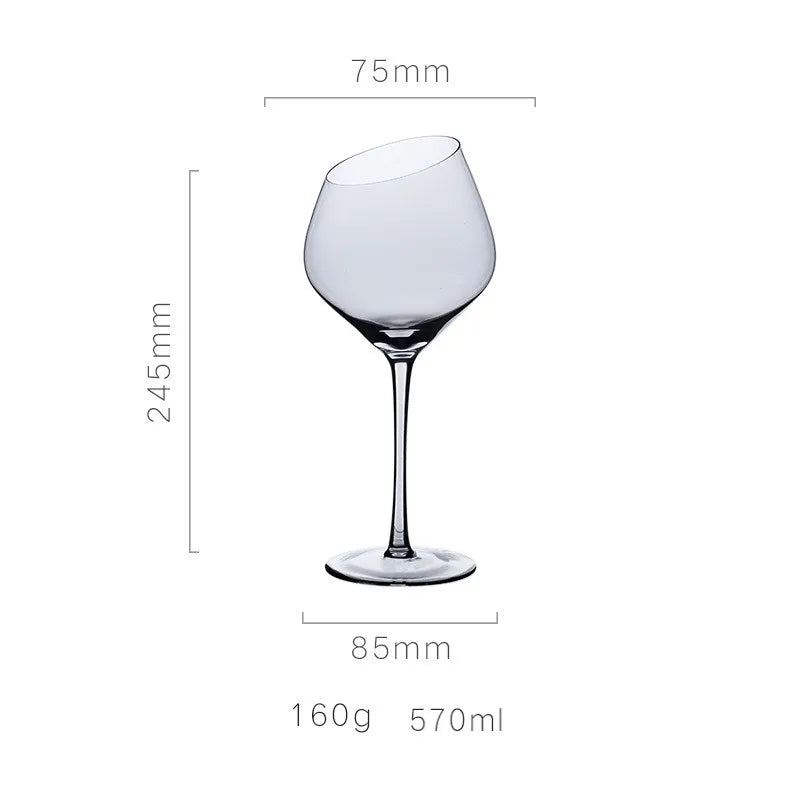 Verres a champagne biseautés design nordique cristal changeant
