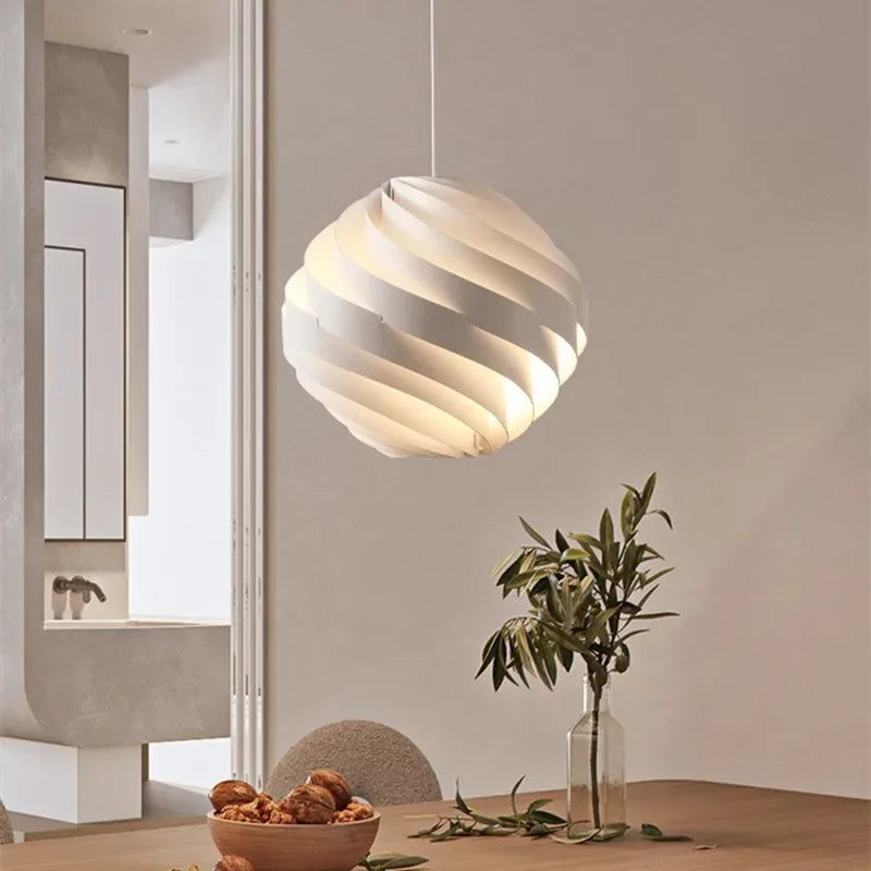 Gubi Turbo suspension design globe suspension lampe blanche pour salon lampes de chevet résidentielles maison table à manger lumières