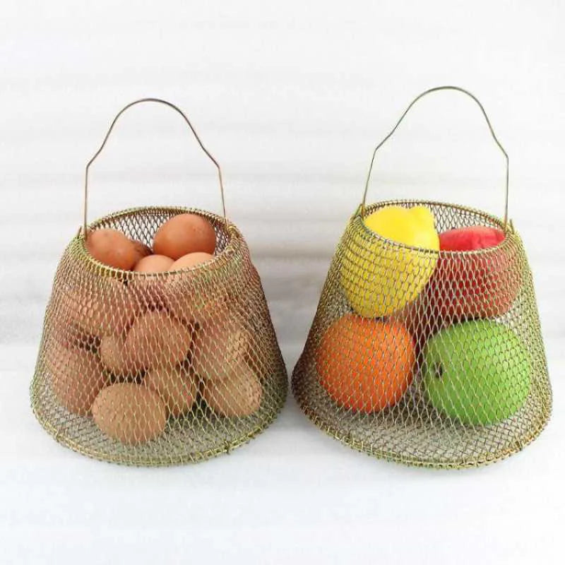 panier à œufs pliable et portable en fer polyvalent - vue 6 sur 6