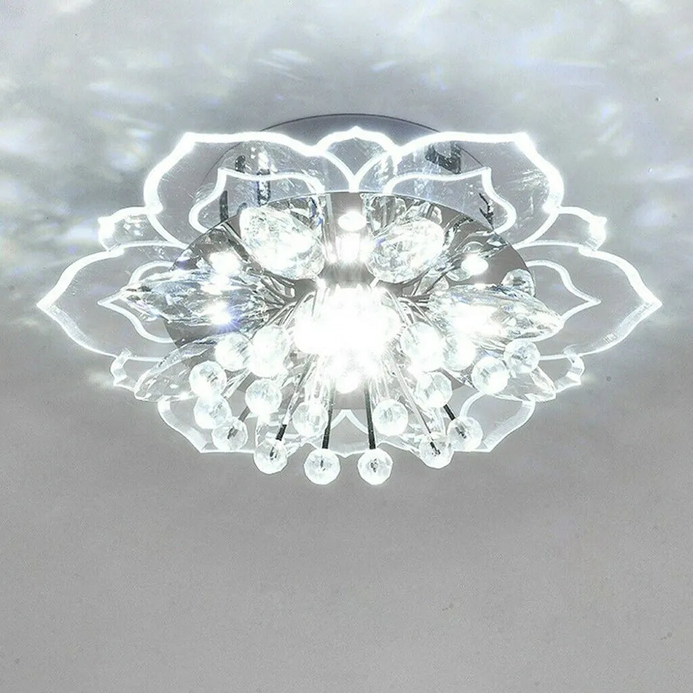 Lampe LED moderne en forme de fleur - vue 2 sur 9