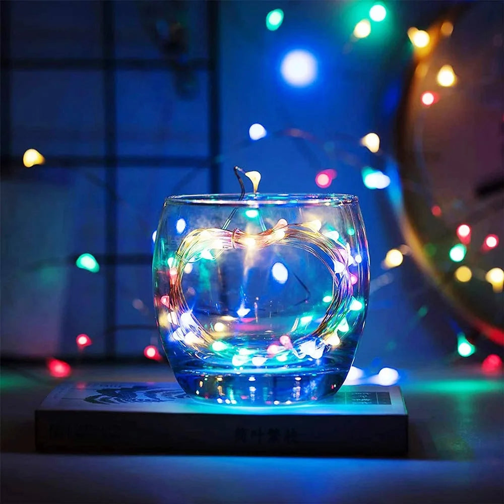 guirlande lumineuse led usb étanche décoration de fête Noël mariage - vue 5 sur 14