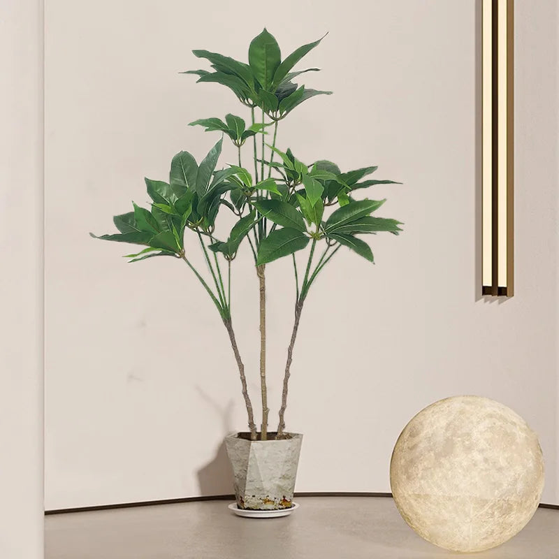 plantes artificielles tropicales réalistes pour décoration intérieure et extérieure