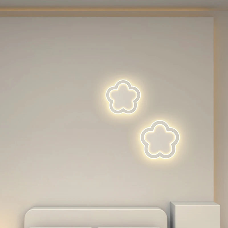 LED applique murale de chevet d'intérieur créatif nordique chambre lampe fond applique Simple moderne salle d'étude escalier allée lumière - vue 6 sur 16