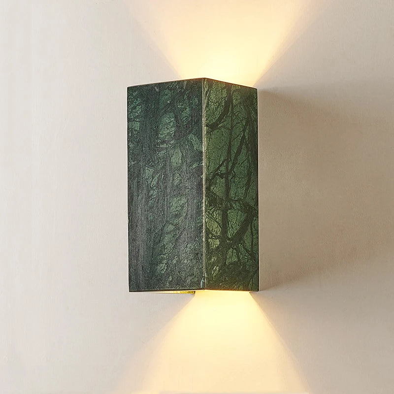 applique murale style européen en marbre naturel led