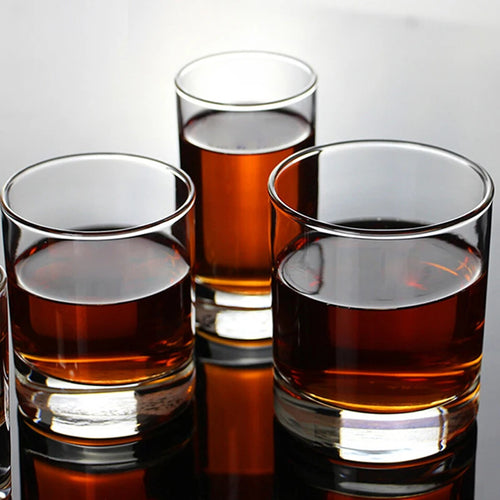 Verres droits en verre épais style minimaliste maison