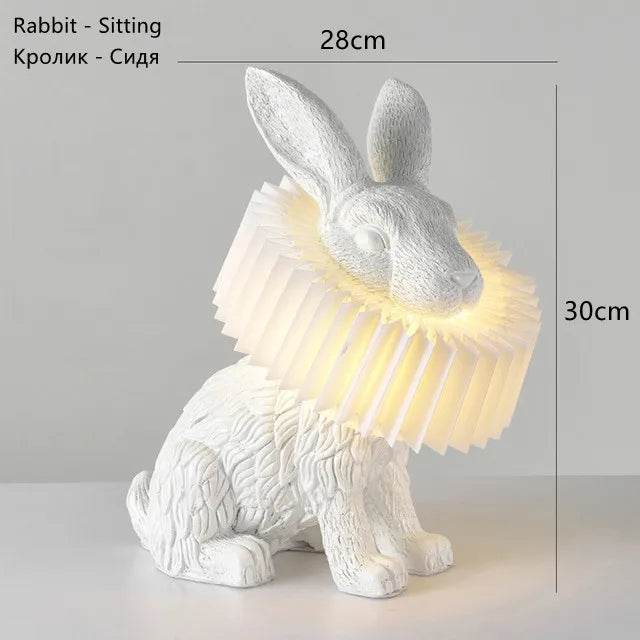 lampe de table lapin adorable pour décoration enfant - vue 13 sur 15