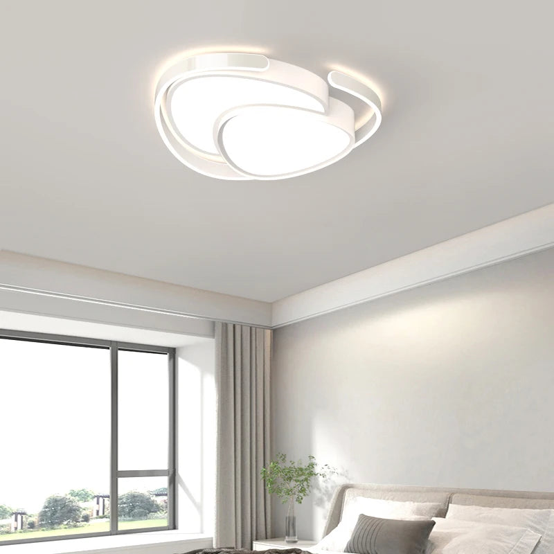 lampe led encastrée ronde simple pour maison moderne nordique - vue 6 sur 16