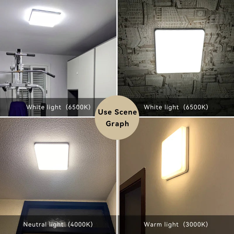 plafonnier à panneau carré led pour éclairage intérieur - vue 5 sur 11