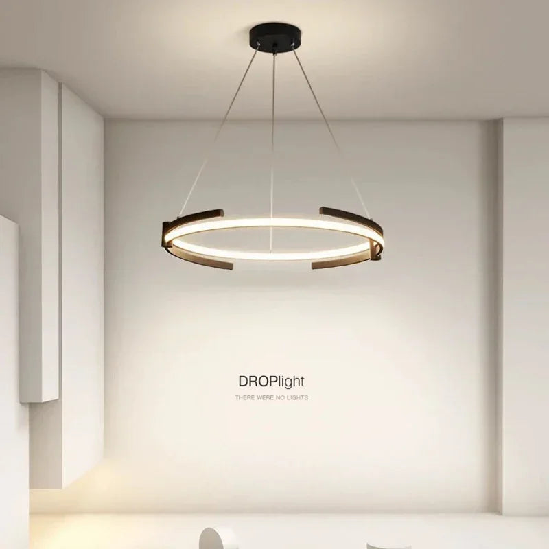 Plafonnier LED suspendu au design moderne - vue 7 sur 10