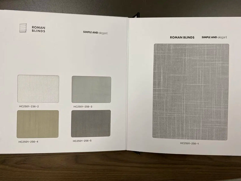 Store romain occultant moderne à ressort pour fenêtres