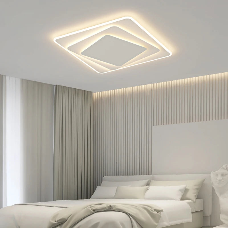 Plafonniers LED modernes salon salle à manger éclairage décor Lustre plafond Lustre lampe intérieure chambre cuisine luminaires - vue 5 sur 13