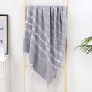 serviette de plage extra large sans sable coton