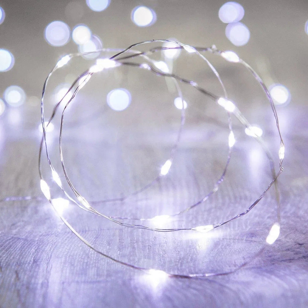guirlande lumineuse led usb étanche décoration de fête Noël mariage - vue 4 sur 14