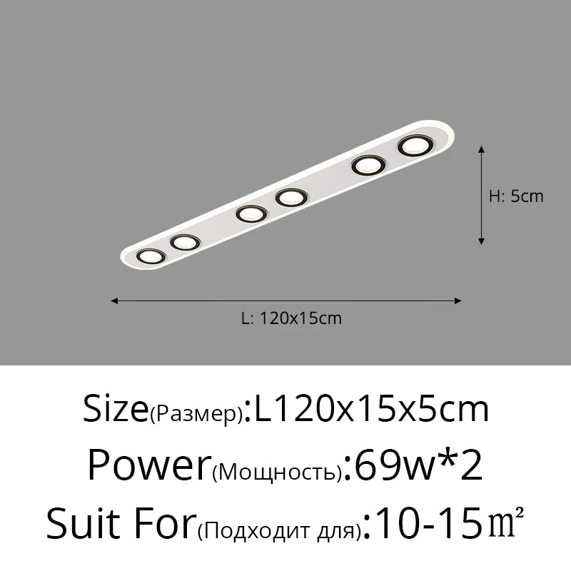 plafonnier led moderne pour décoration intérieure élégante et contemporaine - vue 16 sur 20