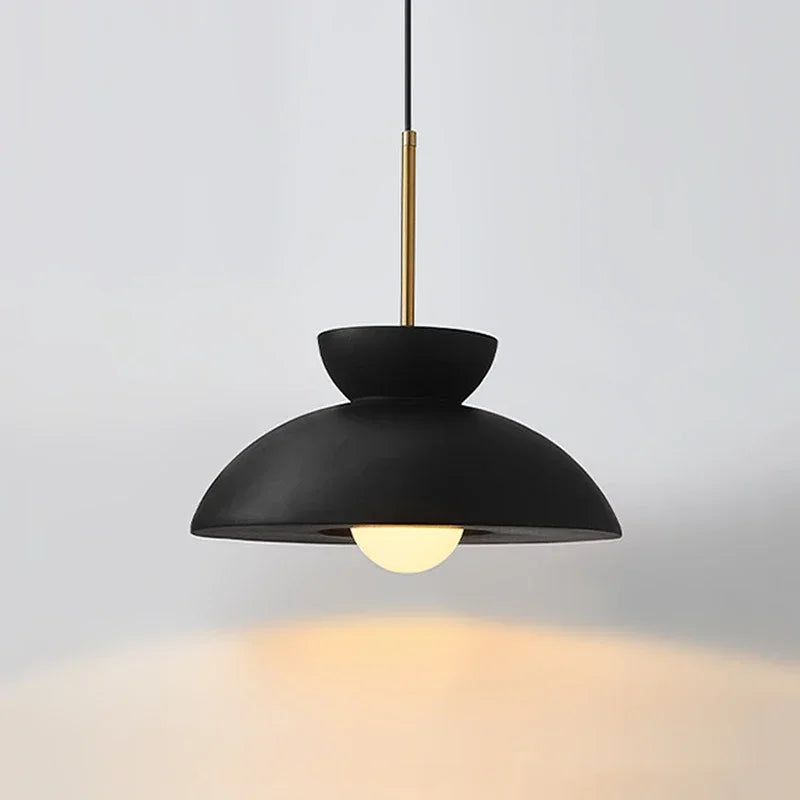 Moderne Wabi Sabi Résine LED Lustres Éclairage Suspendu Pour Salon Salle À Manger Cuisine Restaurant Bar Décor Suspension