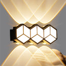 Applique murale imperméables extérieures lampe de applique murale LED moderne Applique murale décorative intérieure extérieure Garage luminaire mural étanche