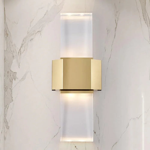 applique murale en cristal design moderne pour décoration intérieure